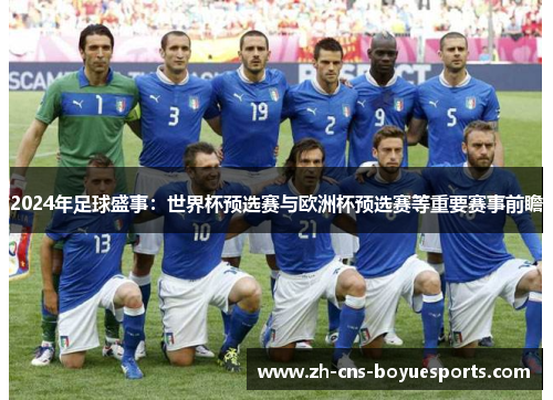 2024年足球盛事：世界杯预选赛与欧洲杯预选赛等重要赛事前瞻