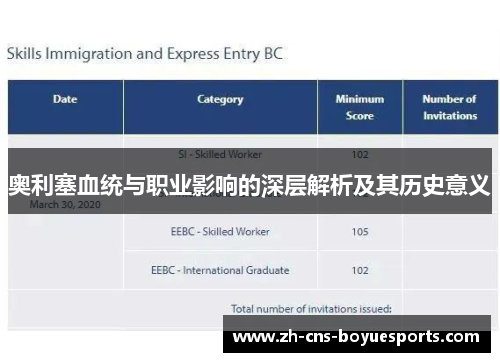 奥利塞血统与职业影响的深层解析及其历史意义 奥利塞血统与职业影响的深层解析及其历史意义