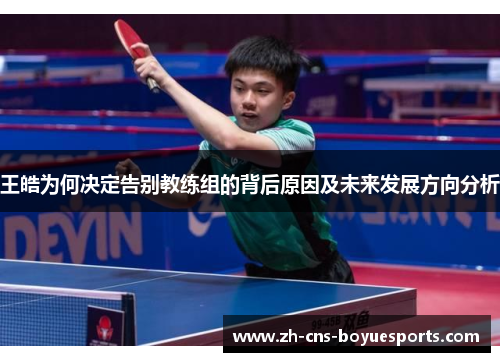王皓为何决定告别教练组的背后原因及未来发展方向分析
